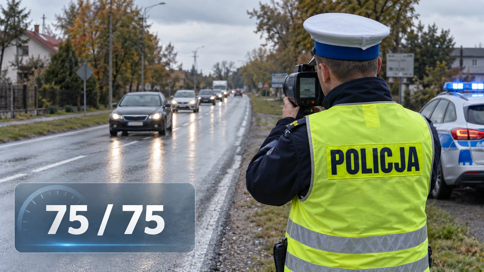 75 kontroli, 75 naruszeń. Drogówka zakończyła akcję ze 100% wynikiem
