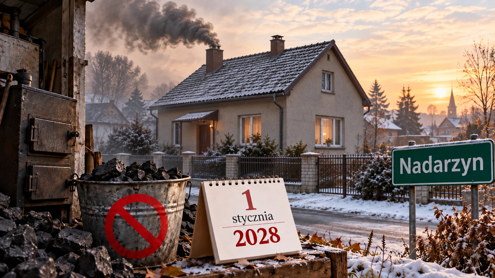 Od 2028 roku duża zmiana dla mieszkańców Nadarzyna. Węglem już nie wszędzie będzie można palić