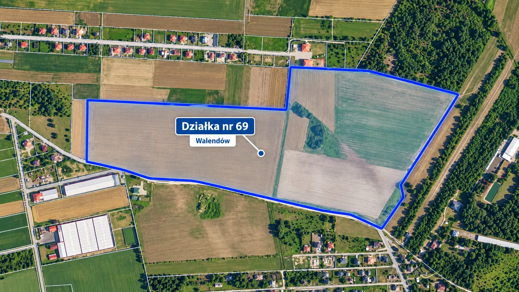 Duży kompleks przemysłowo-magazynowy planowany w Walendowie