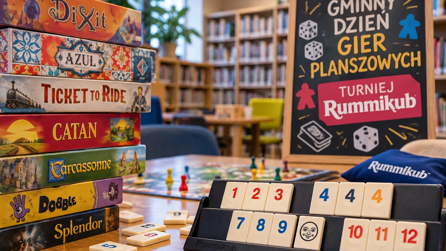Gminny Dzień Gier Planszowych i turniej Rummikub w Nadarzynie