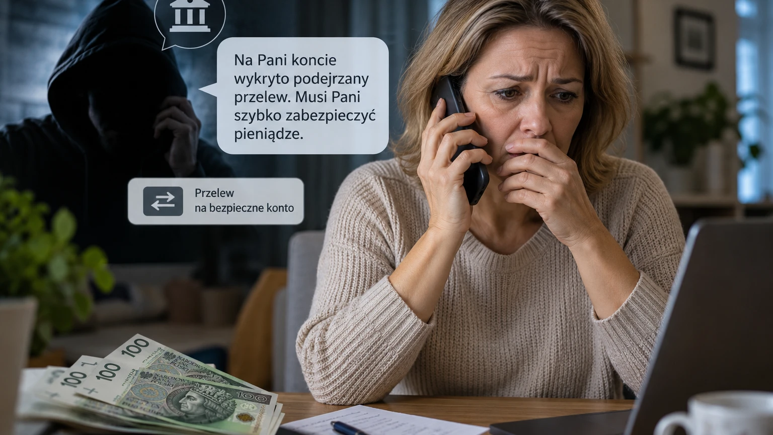 Jeden telefon i pieniądze znikają z konta. Zobacz, jak działa ten przekręt!